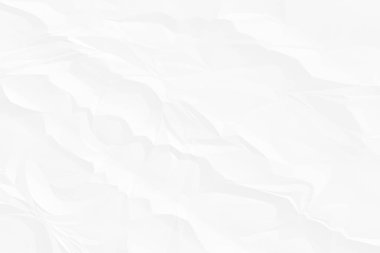 Buruşmuş beyaz kağıt arkaplanı kapat