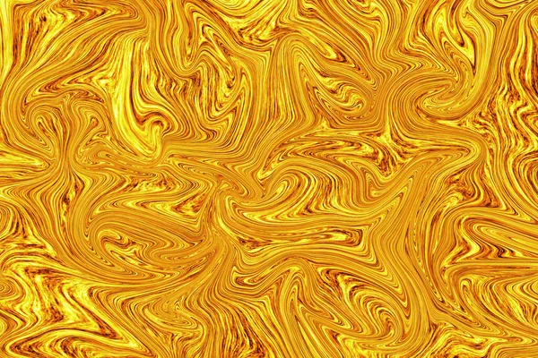 Liquid Gold Paint White Paper Abstract Background — Stock Photo, Image