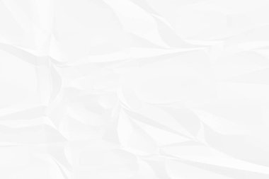 Buruşmuş beyaz kağıt arkaplanı kapat