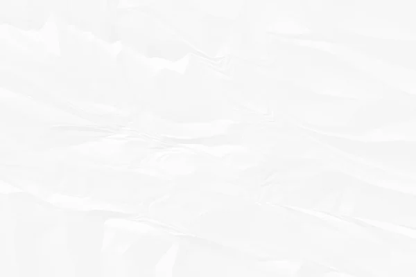 Zerknittertes Weißes Papier Hintergrund Nahaufnahme — Stockfoto