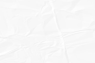 Buruşmuş beyaz kağıt arkaplanı kapat