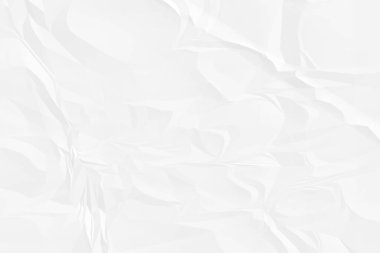 Buruşmuş beyaz kağıt arkaplanı kapat