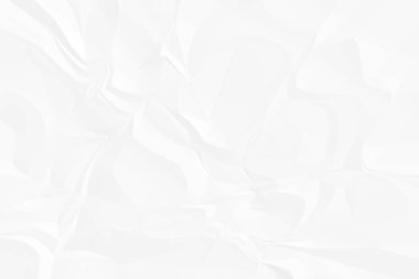 Buruşmuş beyaz kağıt arkaplanı kapat