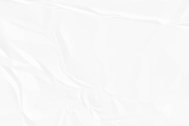 Buruşmuş beyaz kağıt arkaplanı kapat