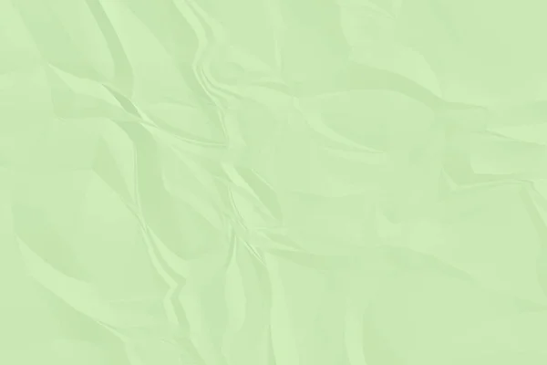 Crumpled Green Paper Background Close — Stock Photo, Image