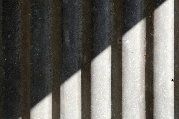 Белый Цинк Текстуры Фона Близко Тень — стоковое фото