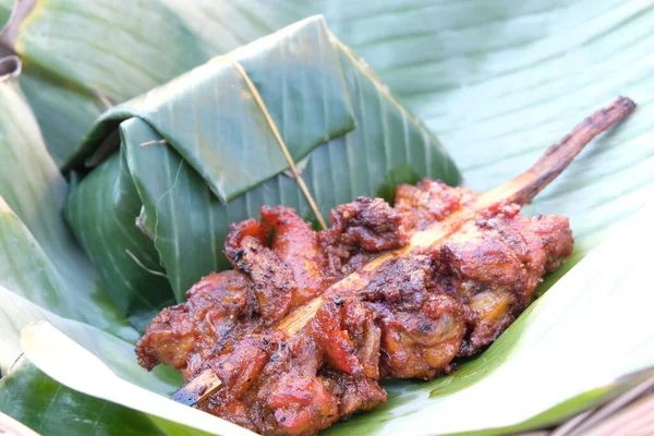 Gegrilltes Huhn Und Reis — Stockfoto