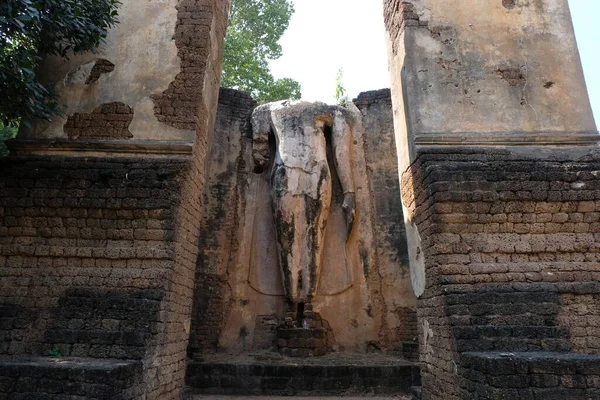Wat Hua Khan Temple Satchanalai Historickém Parku Sukhothai — Stock fotografie