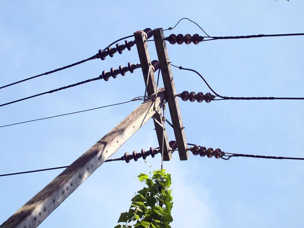 Elektriciteit post — Stockfoto