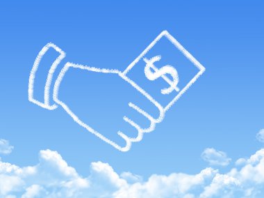 El kavramı bulut şekli