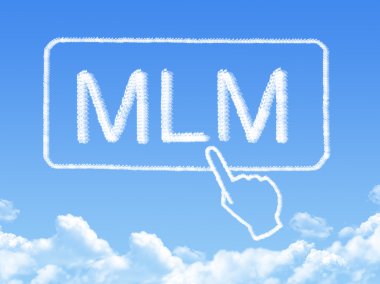 Multi Level Marketing Mesaj bulut şekli