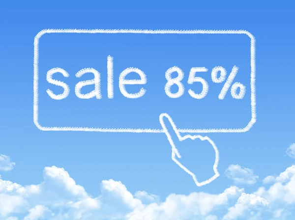 販売 85% メッセージ雲の形 — ストック写真