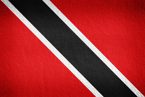 Texture della parete, bandiera di Trinidad e Tobago — Foto Stock