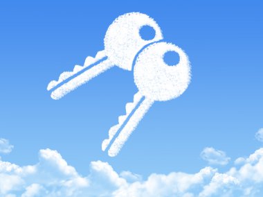 Anahtar bulut şekli