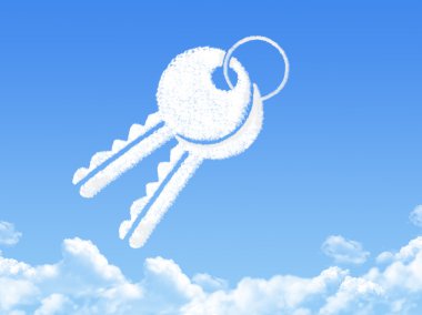 Anahtar bulut şekli