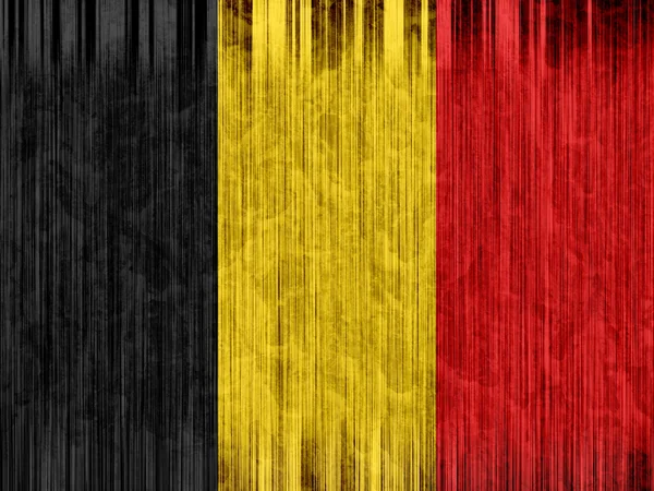 Textur der belgischen Flagge — Stockfoto