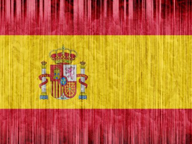 İspanya bayrağı kağıt doku