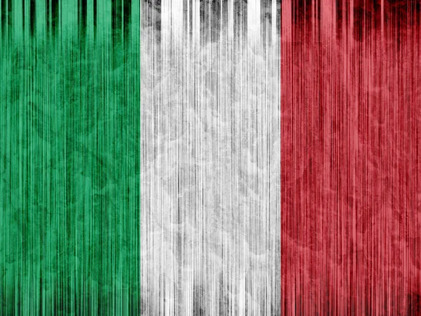 Italien flagg pappersstruktur — Stockfoto