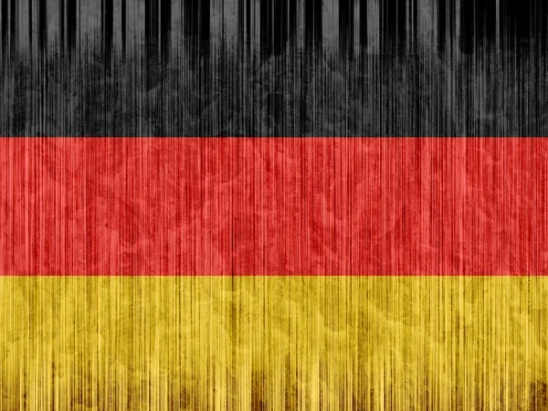 Deutschland flagge papier textur — Stockfoto