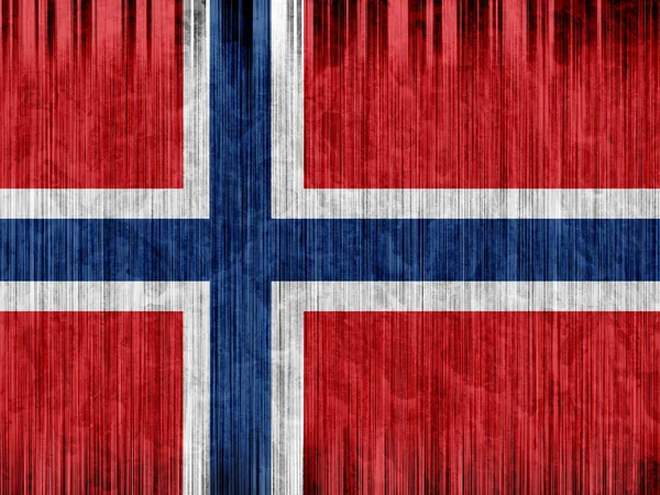 Norway drapeau texture de papier — Photo