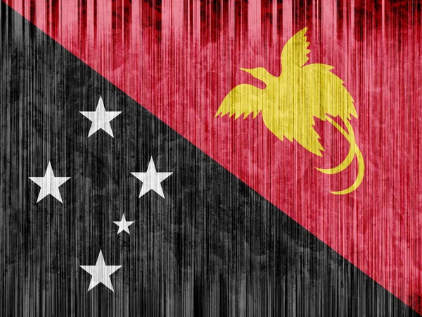 Pápua Új-Guinea zászló papír textúra — Stock Fotó