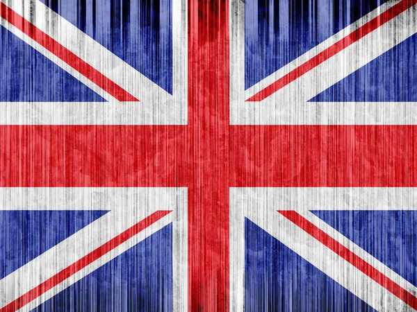 Verenigd Koninkrijk vlag papier textuur — Stockfoto