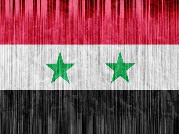 Syria flag paper texture — Stock Photo, Image