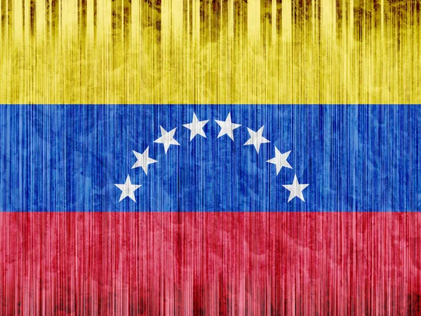 Venezuela flagge papier textur — Stockfoto