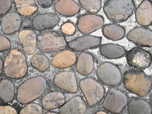 Varie pietre di ghiaia texture — Foto Stock