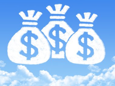 para çantası bulut şeklinde 