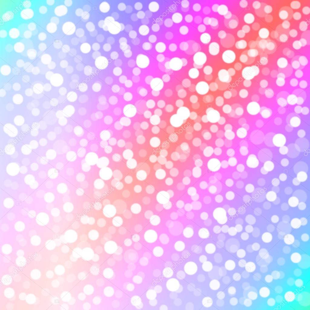 Colorful christmas background with bokeh lights 