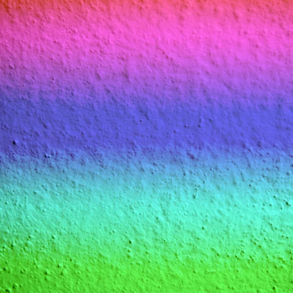 彩虹混凝土墙背景 — 图库照片