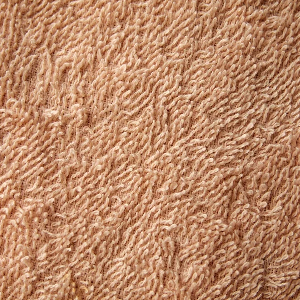 Textura de toalha marrom — Fotografia de Stock