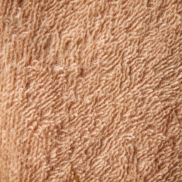 Brown towel texture — Stock Photo, Image