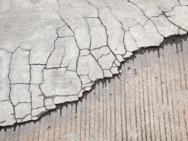 kırık zemin dokusu