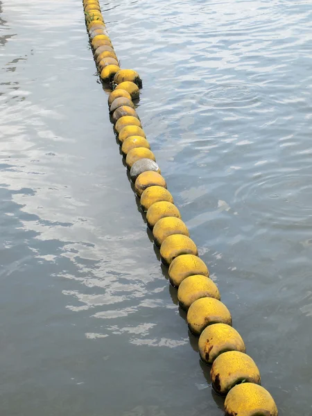 Buoyancy no rio para a segurança — Fotografia de Stock