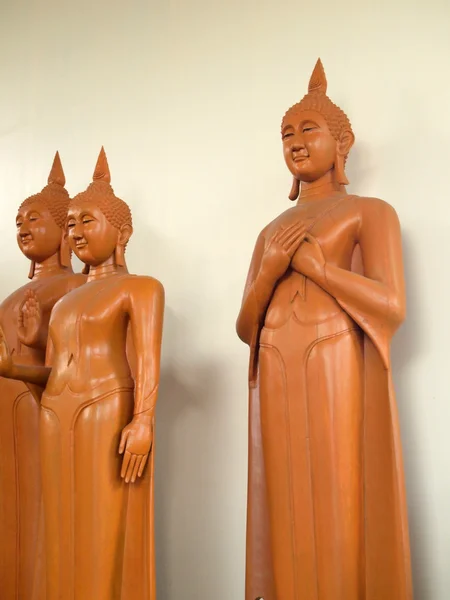 Bangkok, Tailandia - 23 de agosto de 2014: Estatuas de Buda en Wat Dan —  Fotos de Stock