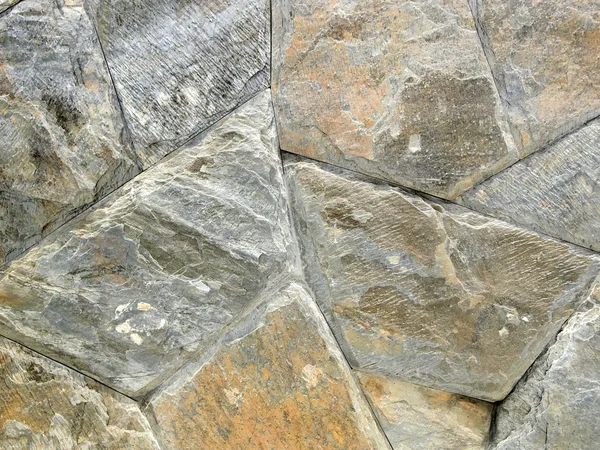 Closeup of stone wall background and texture — Stock Photo, Image