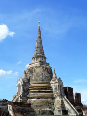 WAT Phrasisanpetch Ayutthaya tarihi park, Ayutthaya, Tayland.