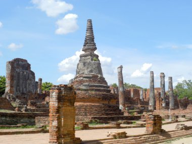 Pagoda adlı wat chaiwattanaram Tapınağı, ayutthaya, Tayland