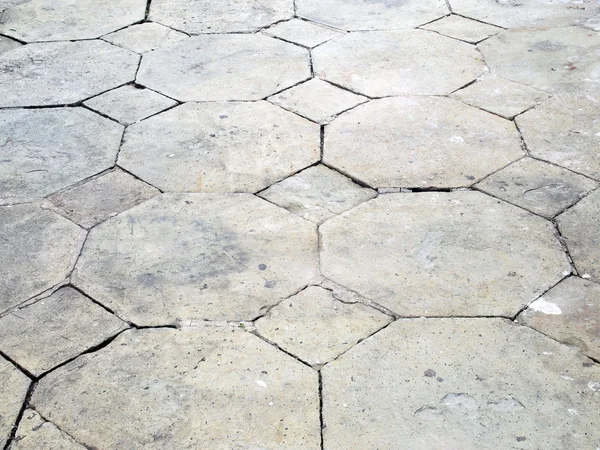 Cerrar - piso de la calle azulejos como fondo — Foto de Stock