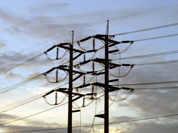 Posto de eletricidade na Tailândia — Fotografia de Stock