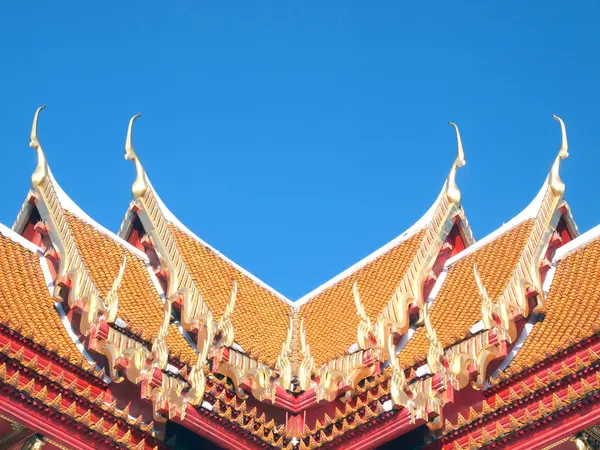 Roof gable in Thai style — Stock Photo, Image