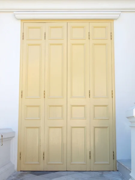 Porta velha fechar — Fotografia de Stock