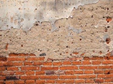Tuğla duvar dokusunun arkaplanı