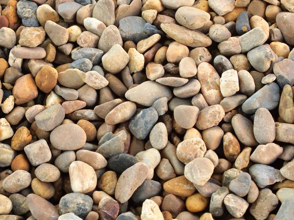 Různé textury oblázkové kameny — Stock fotografie