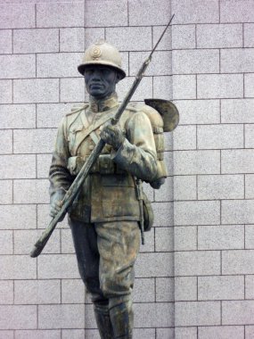 Bangkok - 16 Nisan 2012: yakın zafer anıtı Bangkok, Tayland.