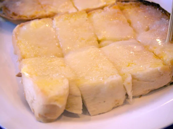 Food toast close up — Stock Photo, Image