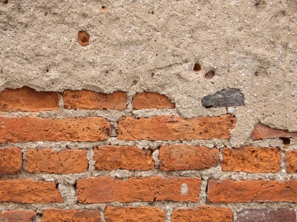 Tuğla duvar dokusunun arkaplanı — Stok fotoğraf