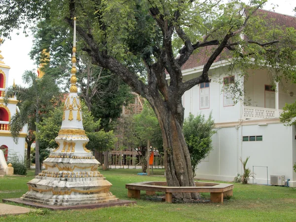Jedi alanında, Ana Kilisesi Wat Chaichumphon Chanasongkhram — Stok fotoğraf